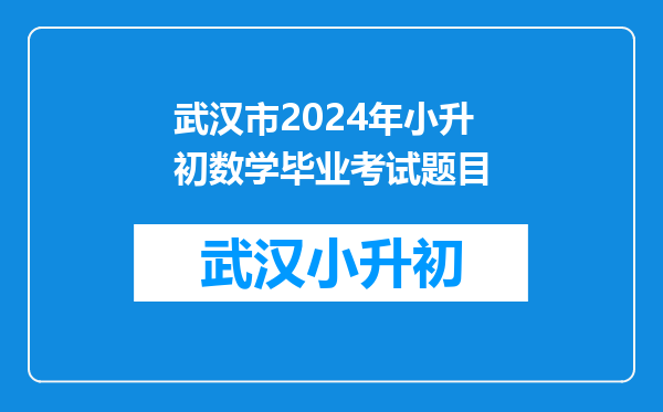 小学升初中考试如何复习?复习的重点是什么?可能会考什么?